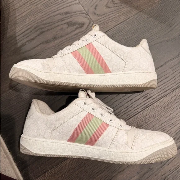 Gucci Women’s Screener Sneakers – Like New, Size EU 38 / US Women’s 8 - Picture 3 of 17
